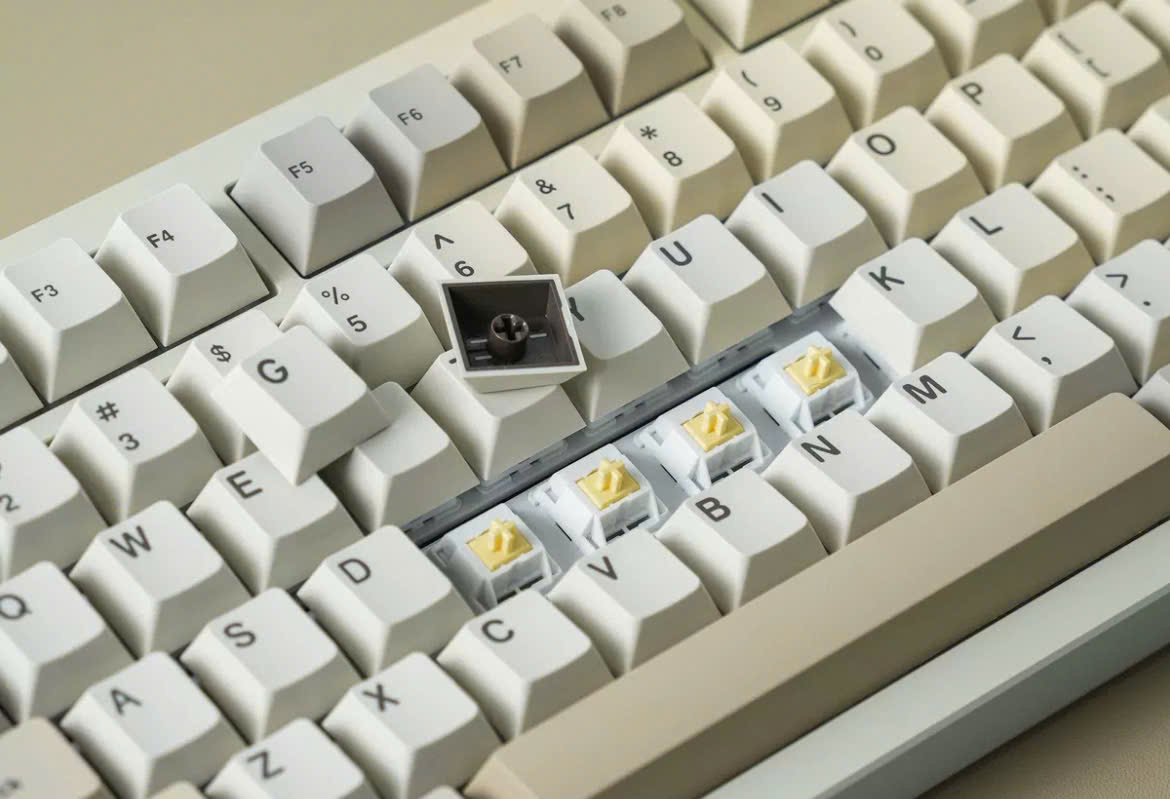 Alternative view of Bàn Phím Cơ Furycube F75 Retro (3 modes, nhôm CNC, hotswap xuôi)